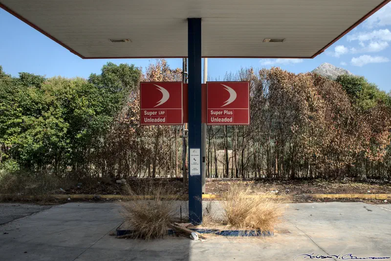 Petrol Station Near Nemea