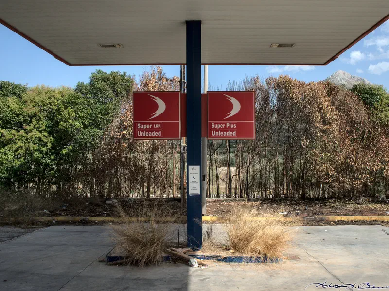 Petrol Station Near Nemea